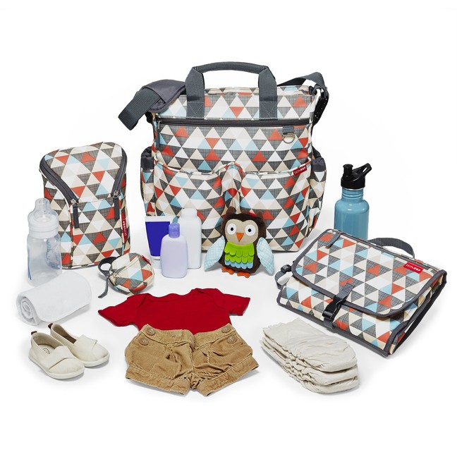 Skip Hop Torba Duo Signature Triangles do wózka | Spacer