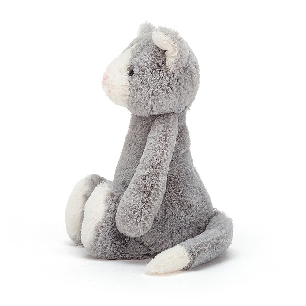 Jellycat Kot szary pluszak 18cm 0+