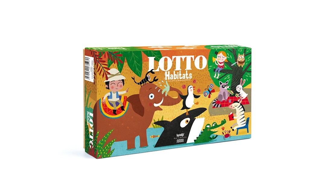 Londji Lotto Habitats Gra Planszowa 3+