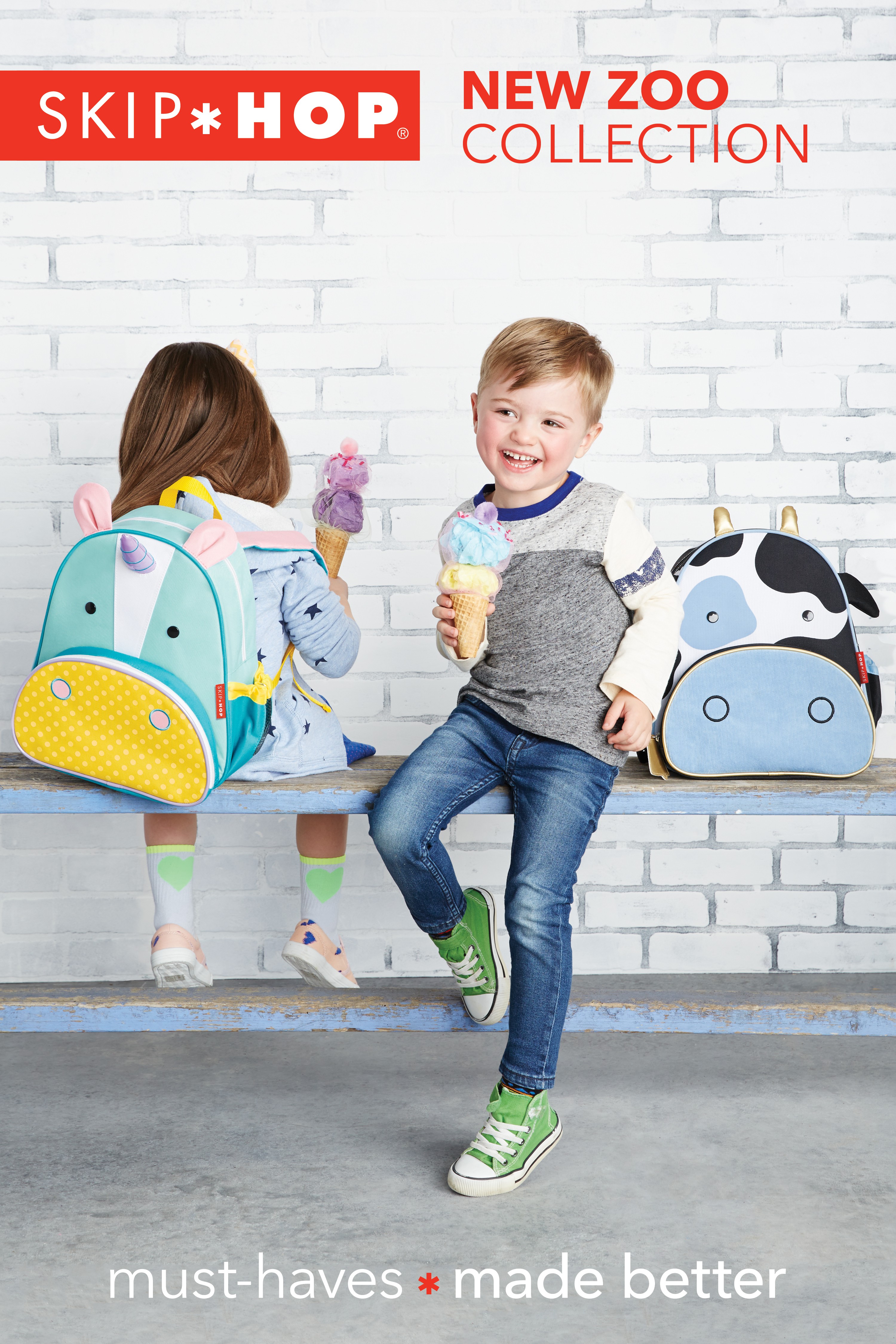 Skip Hop Plecak Zoo Jednorożec dla Dzieci 3+ | PS10682