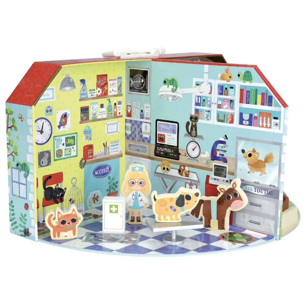 Vilac Zestaw Mały Weterynarz 3+ | Edukacyjna Zabawka