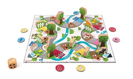 Janod Gra wyścig Koty 6-12 lat 2-4 graczy