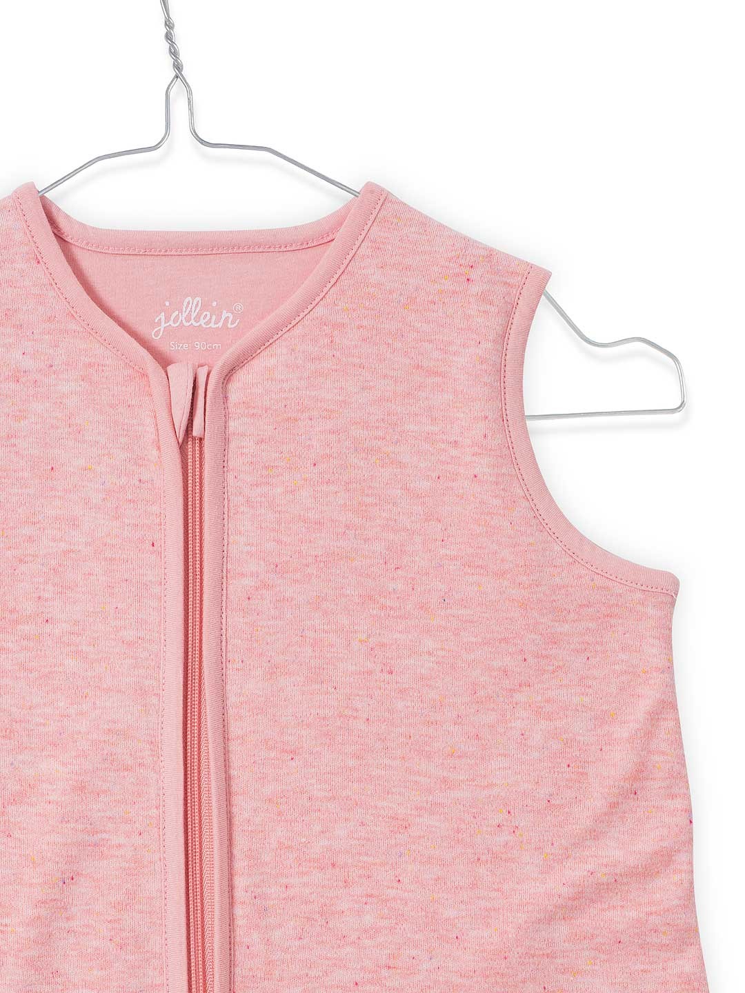 Jollein, Lekki śpiworek do spania 6-18 miesięcy Melanżowy róż