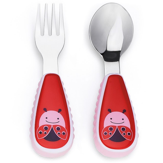 Skip Hop Sztućce Zoo Biedronka 12m+