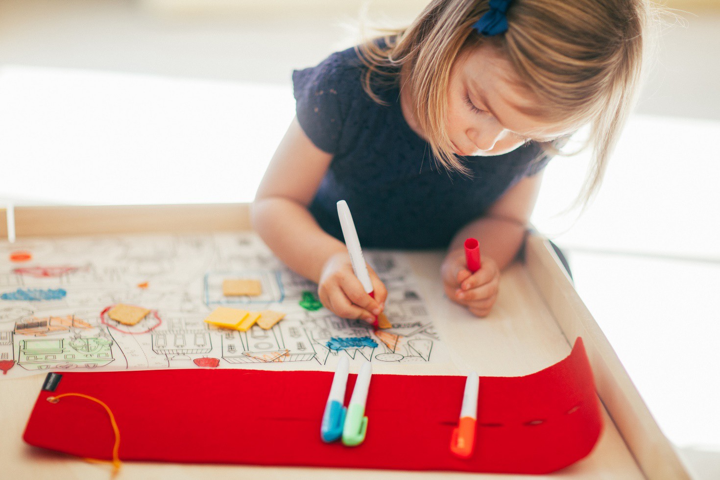 Mata do kolorowania ZOO 2+