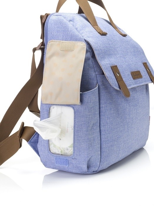 Babymel Torba Plecak Robyn Bluebell - Praktyczna dla Mamy