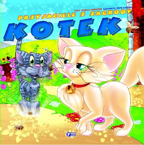 Kotek przyjaciele z zagrody 12m+