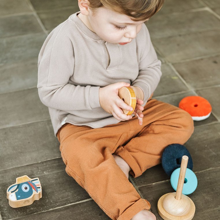 Lilliputiens Piramida Drewniana Osiołek Ignacy 1+