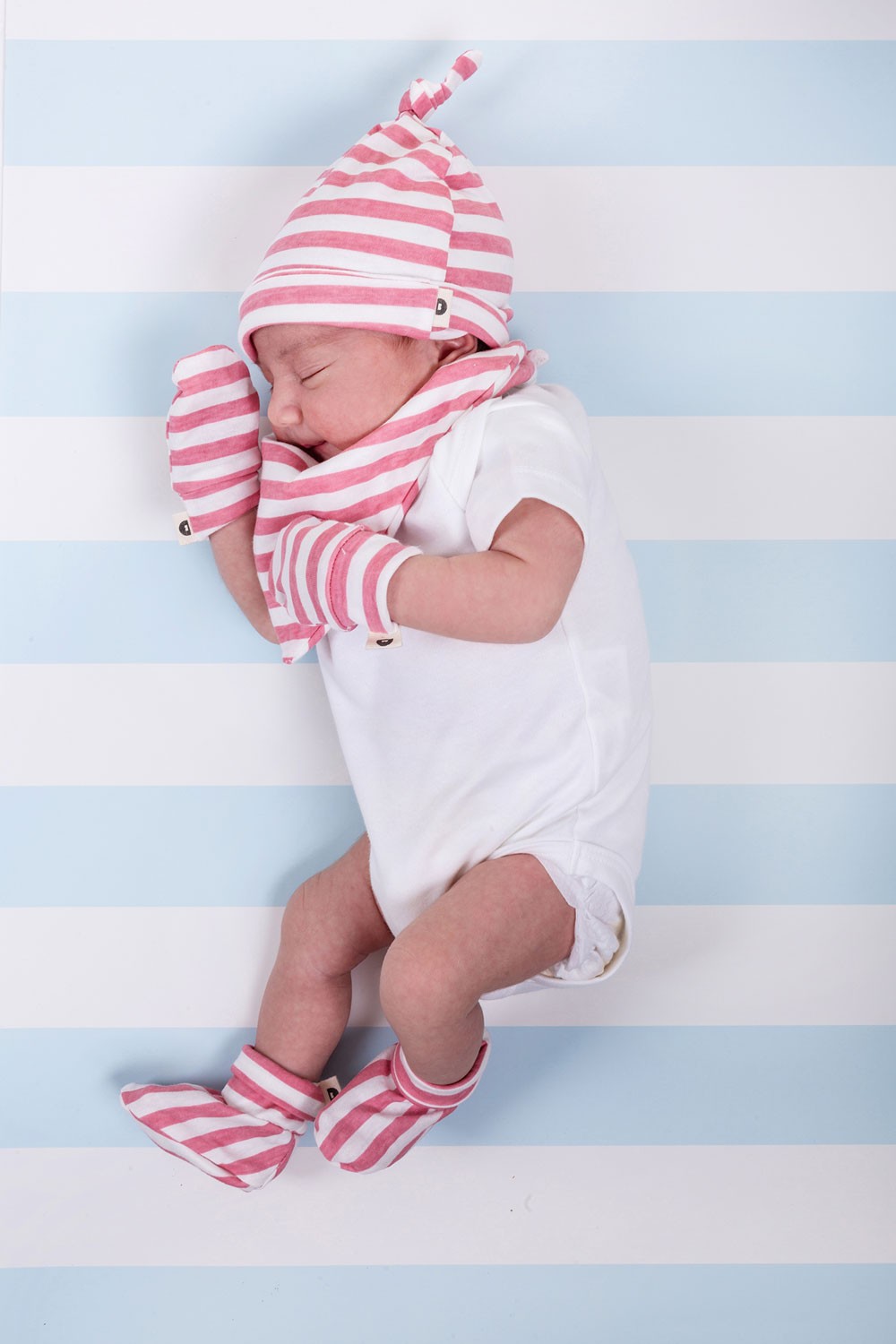 Baby Bites Zestaw dla noworodka Sailor 0-3m Różowy