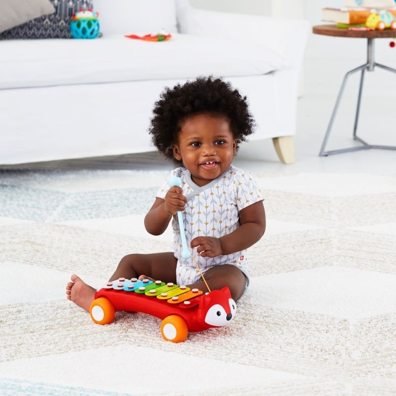 Skip Hop Cymbałki Lisek Explore & More 12m+