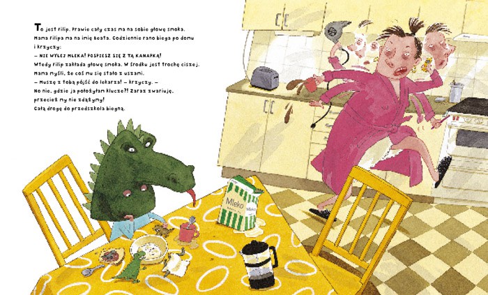 Filip i mama, która zapomniała - książka dla dzieci 3+ | Zakamarki