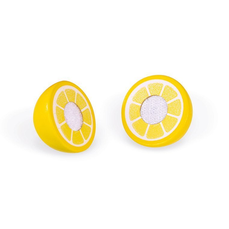 Janod Drewniana Skrzynka z Warzywami i Owocami do Krojenia 3+