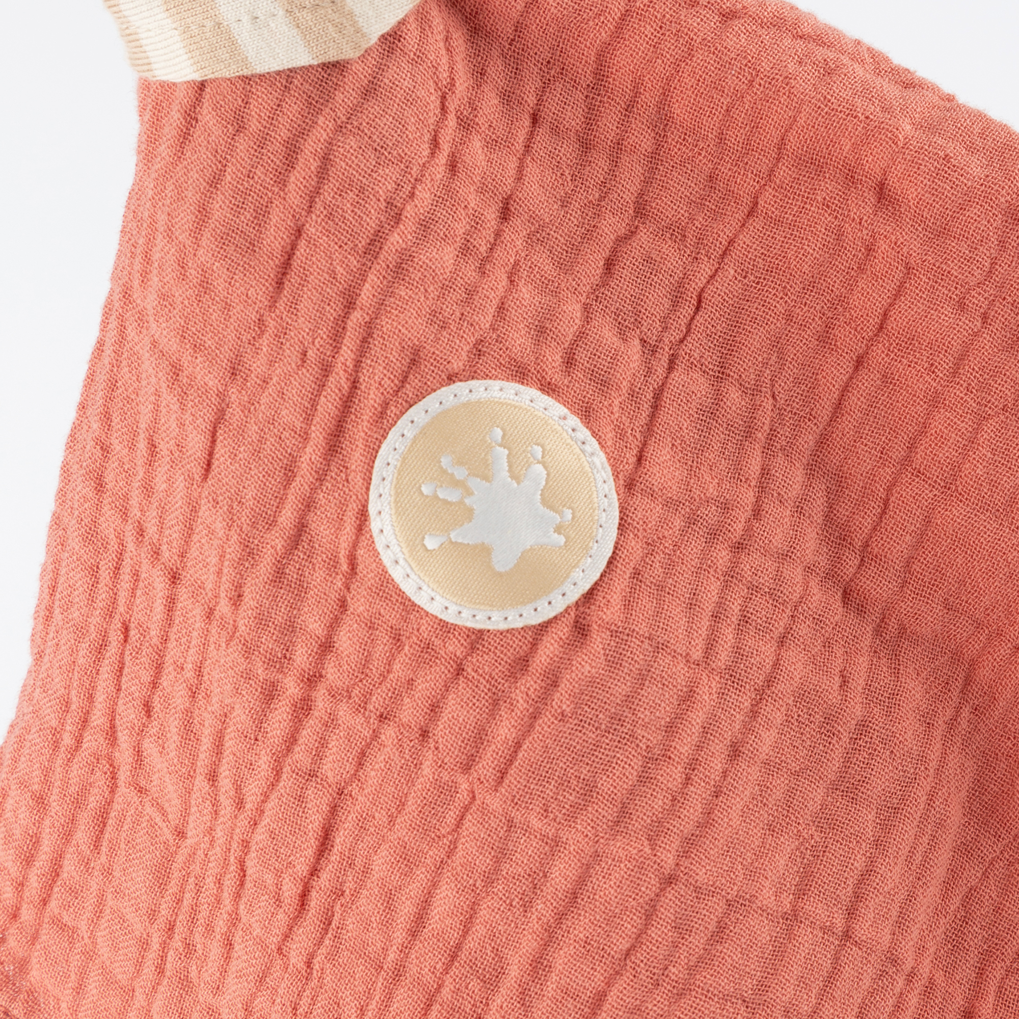 Pierwsza przytulanka – muślinowy komforter Króliczek, 36 cm | sigikid