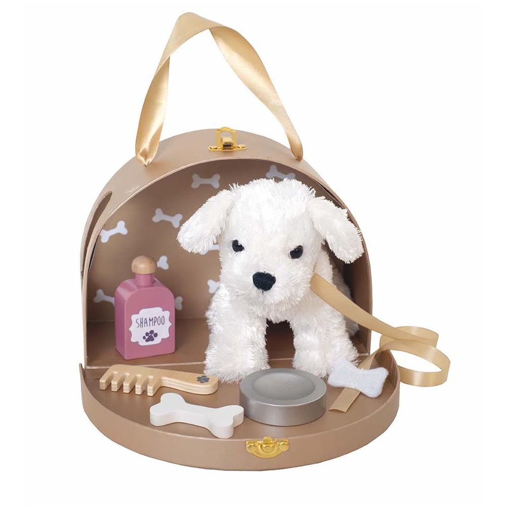 Jabadabado Piesek w torebce z akcesoriami 3+