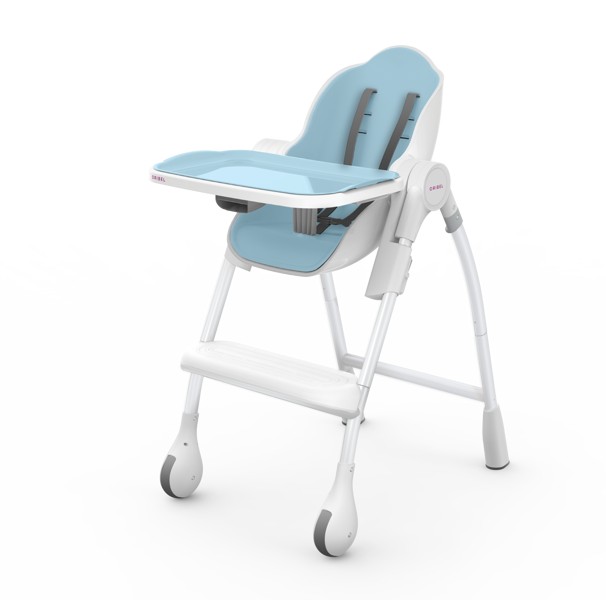 Oribel Krzesełko do karmienia Cocoon Błękitny 6m+