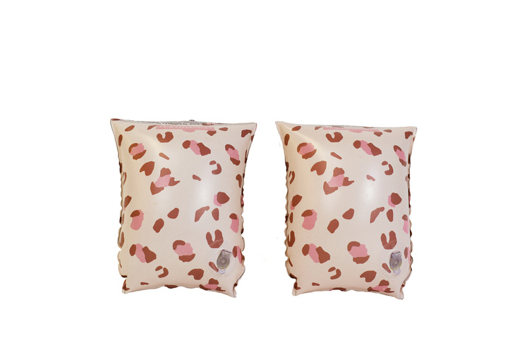 The Swim Essentials Rękawki Old Pink Leopard 2-6 lat