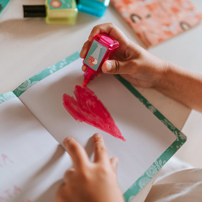 Janod Miękki notesik lisek/jednorożec 7+ lat