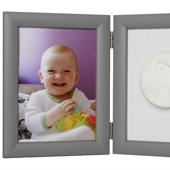 Odcisk Bobasa Ramka z Glinką Szara 0+