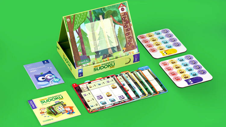 Mieredu Sudoku Magnetyczne Gra Edukacyjna 6+