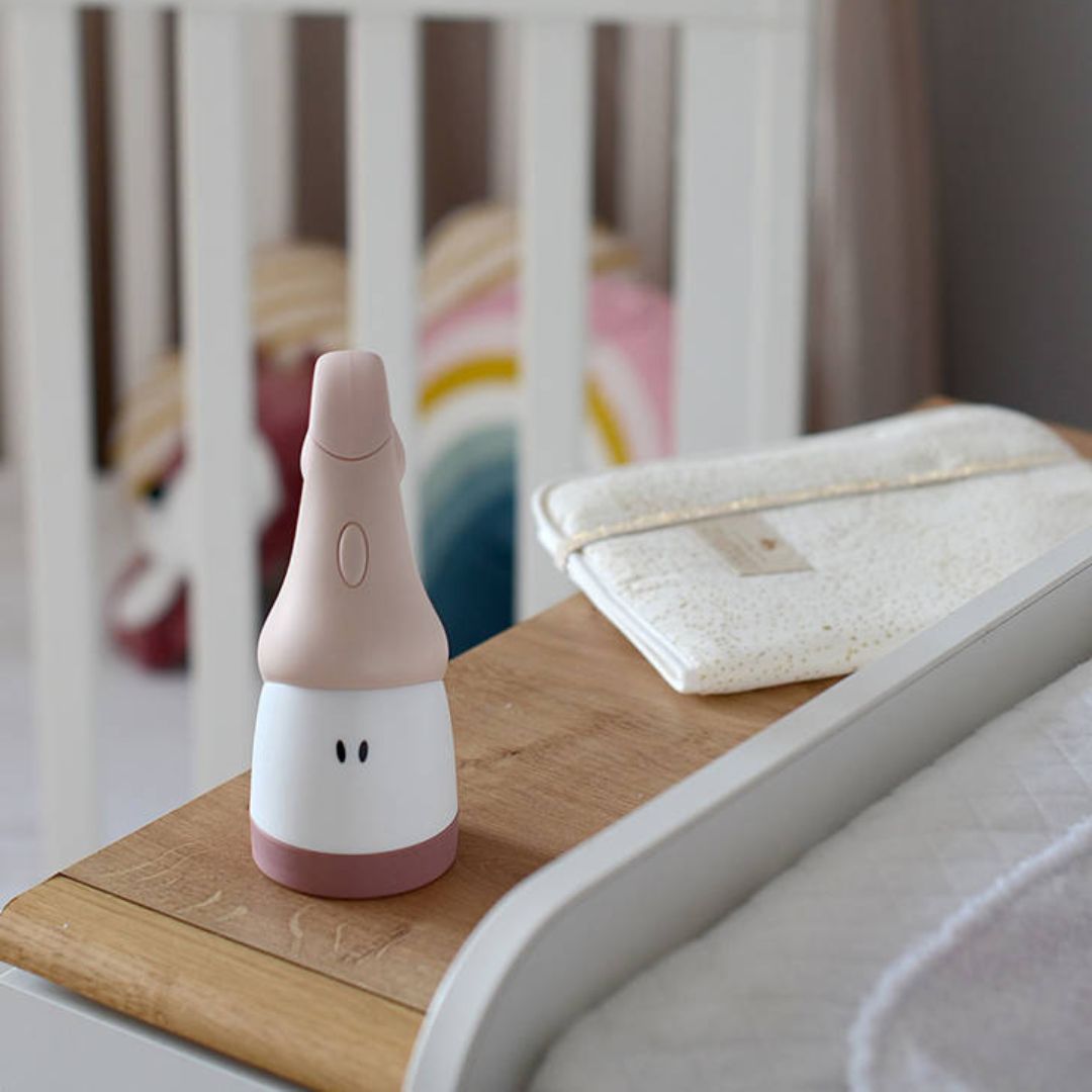 Beaba Lampka Nocna LED Pixie Różowa 0+ Latarka 90h