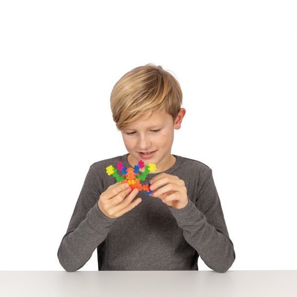 Plus-Plus Klocki Mini 1200 MIX (Basic, Neon, Srebrne, Złote) 3+