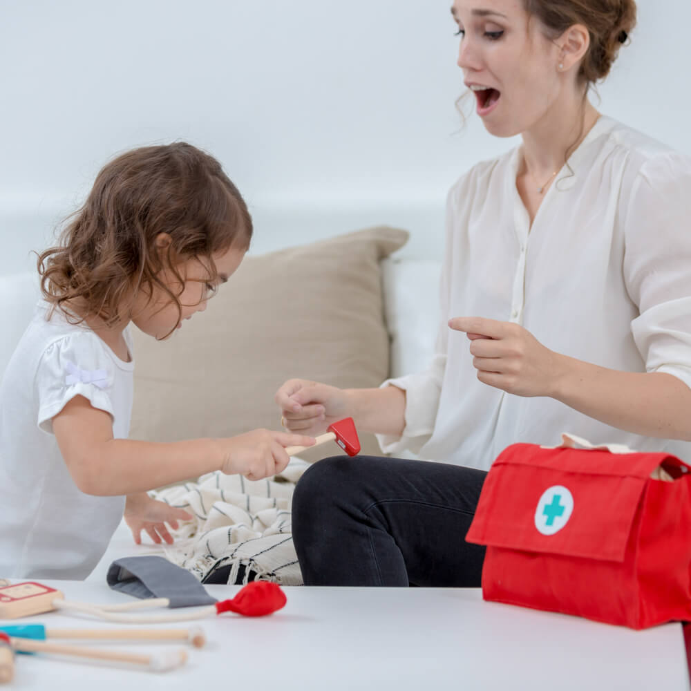 Plan Toys Zestaw Lekarza Drewniany 3+