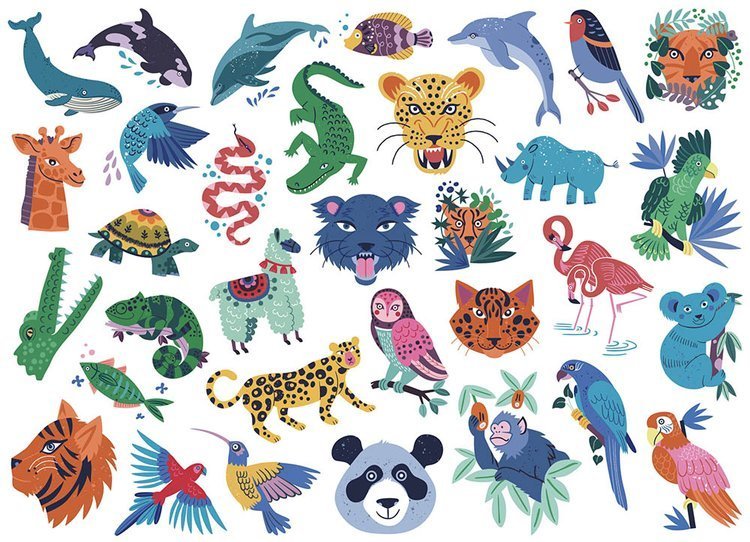 Auzou Tatuaże Zwierzęta 3+