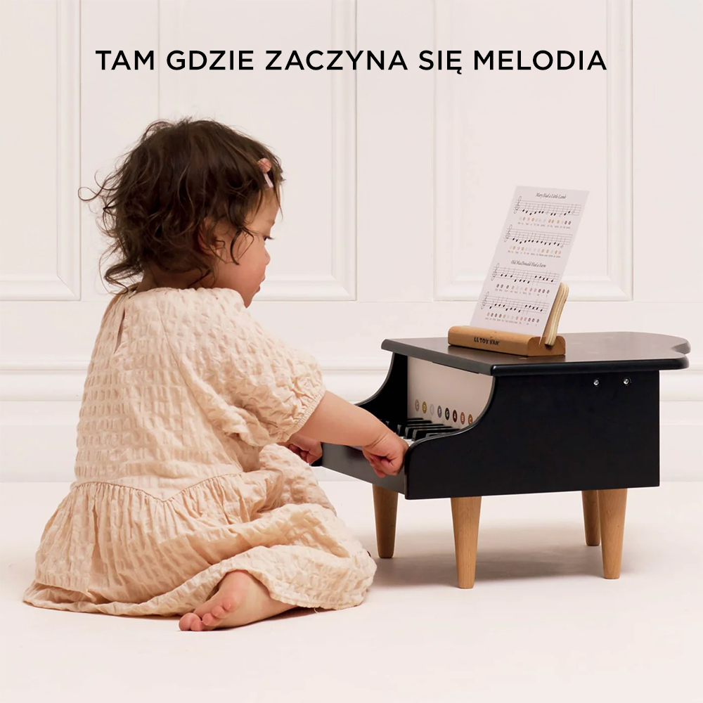 Le Toy Van – Drewniany fortepian edukacyjny dla dzieci 3+ FSC®