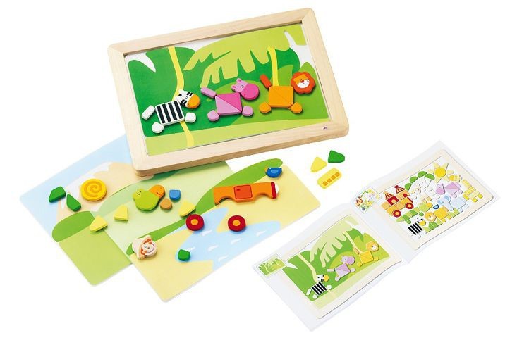 Sevi Układanka Magnetyczna Sawanna 78 el. 3+