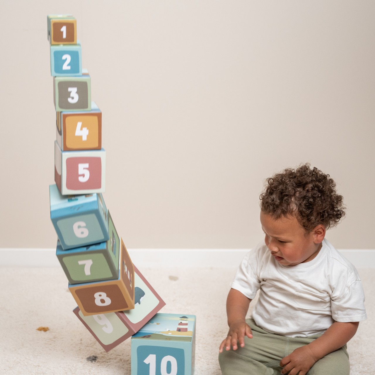 Little Dutch Kartonowa Wieża Sailors Bay 18m+