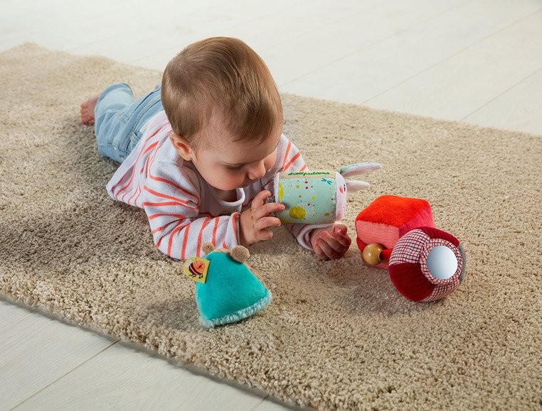 Lilliputiens Miękkie Klocki Zwierzątka Las 4el 3m+