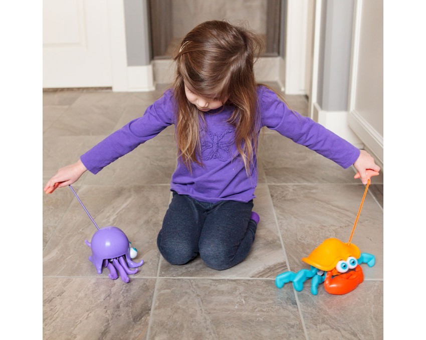 Fat Brain Toys Kałamarnica Inky Zabawka do Ciągnięcia 1+