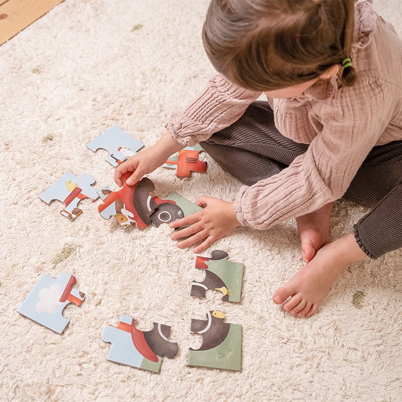 Little Dutch Puzzle 4 elementy Little Farm 12m+