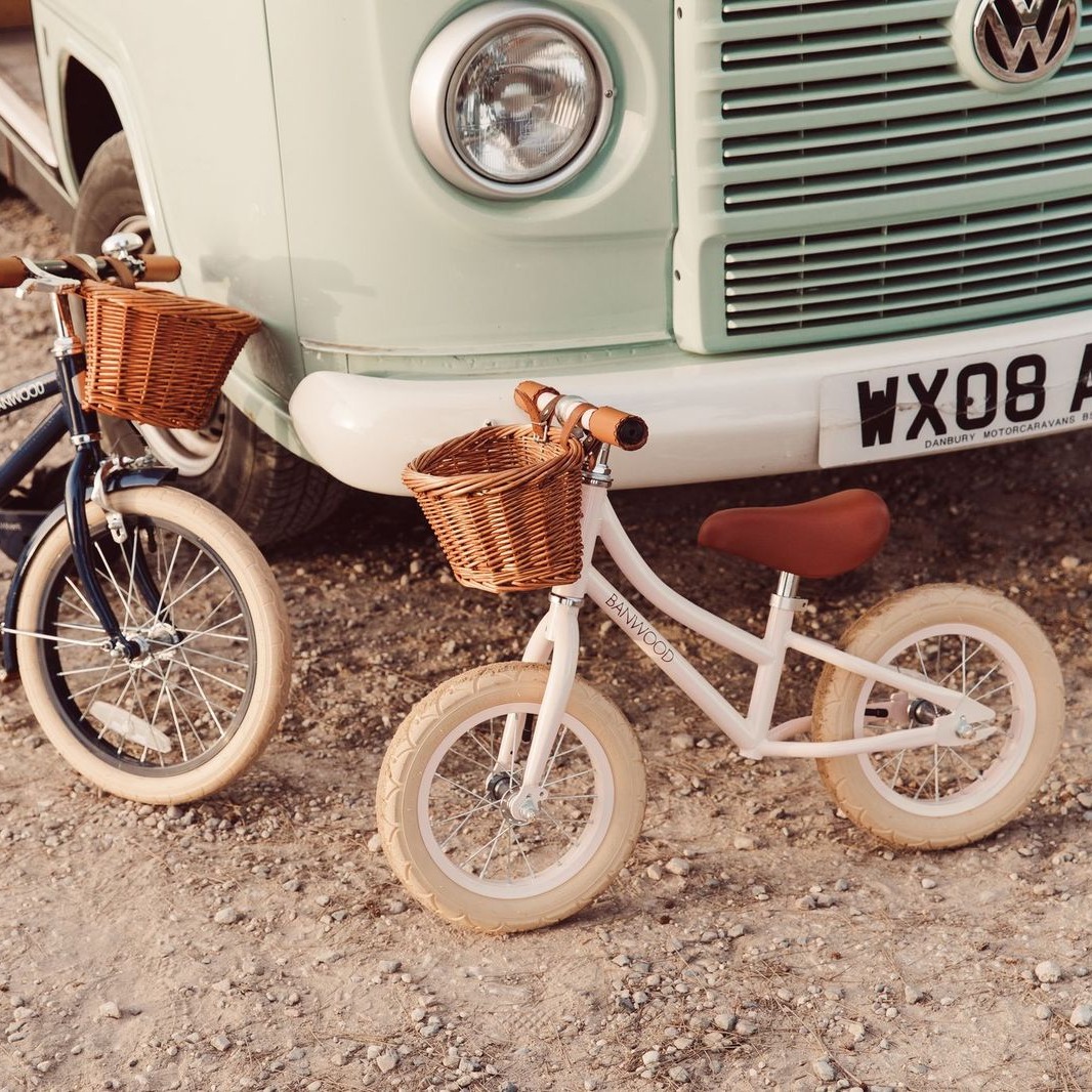 Banwood, FIRST GO! rowerek biegowy cream