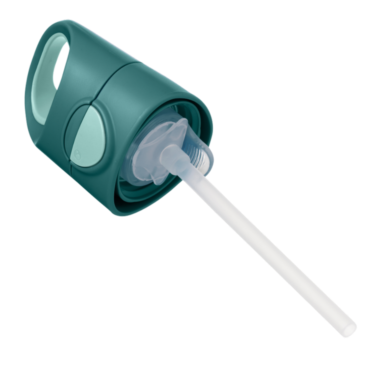 B.Box Butelka Tritanowa ze Słomką 450ml Emerald Forest 12m+