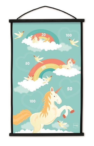 Scratch Rzutki Jednorożec Dwustronna Tarcza 3+