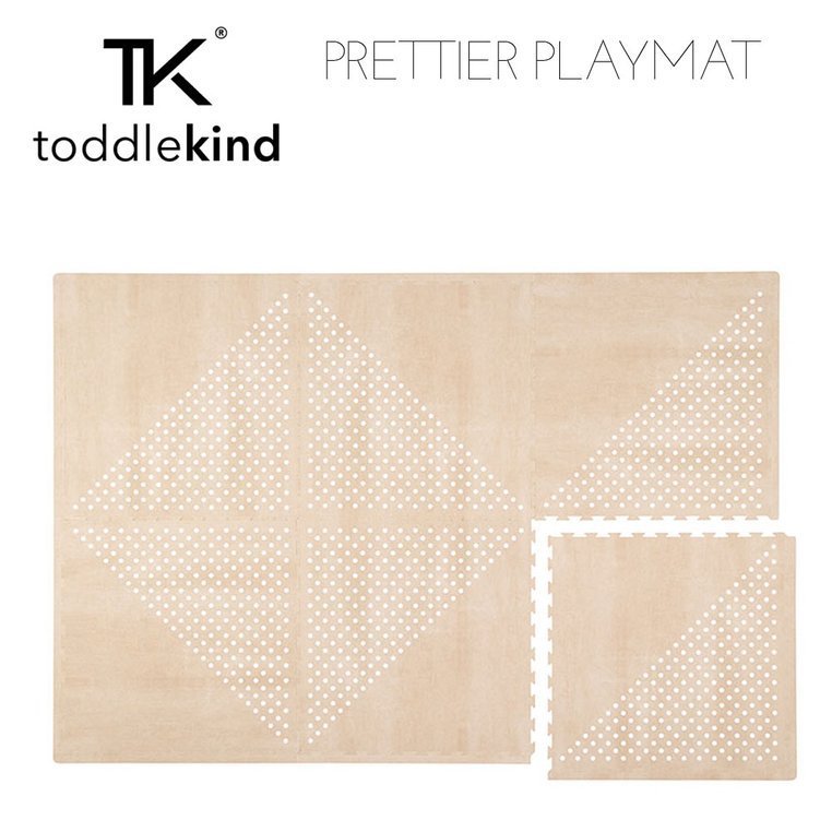Toddlekind Mata Piankowa Earth Clay Beige 120x180cm 0+