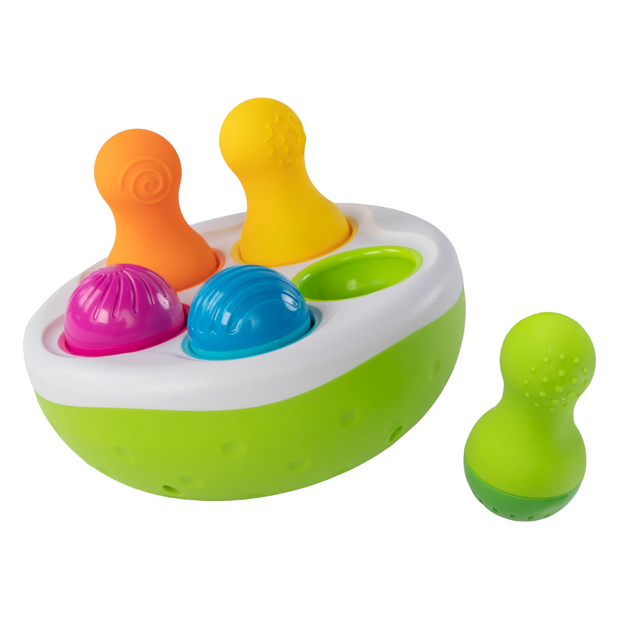 Fat Brain Toys Sorter Wańki Wstańki SpinnyPins 18m+