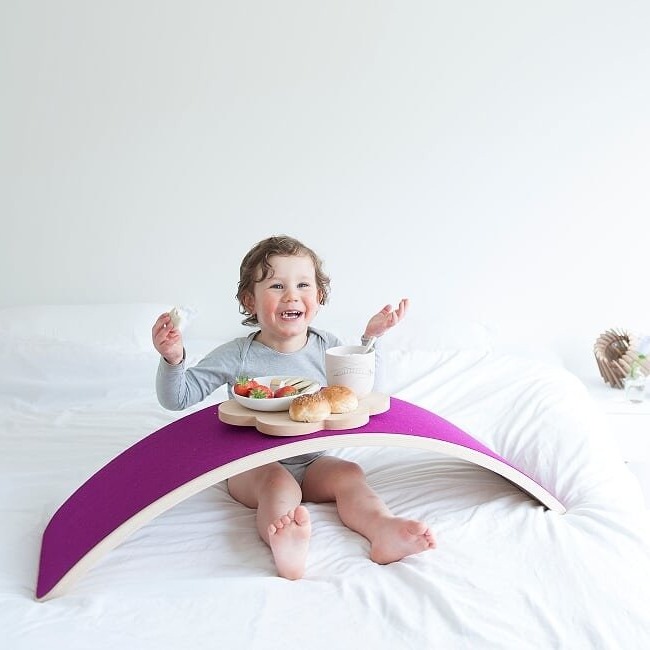 Wobbel, Deska do balansowania Starter Transparent bez filcu