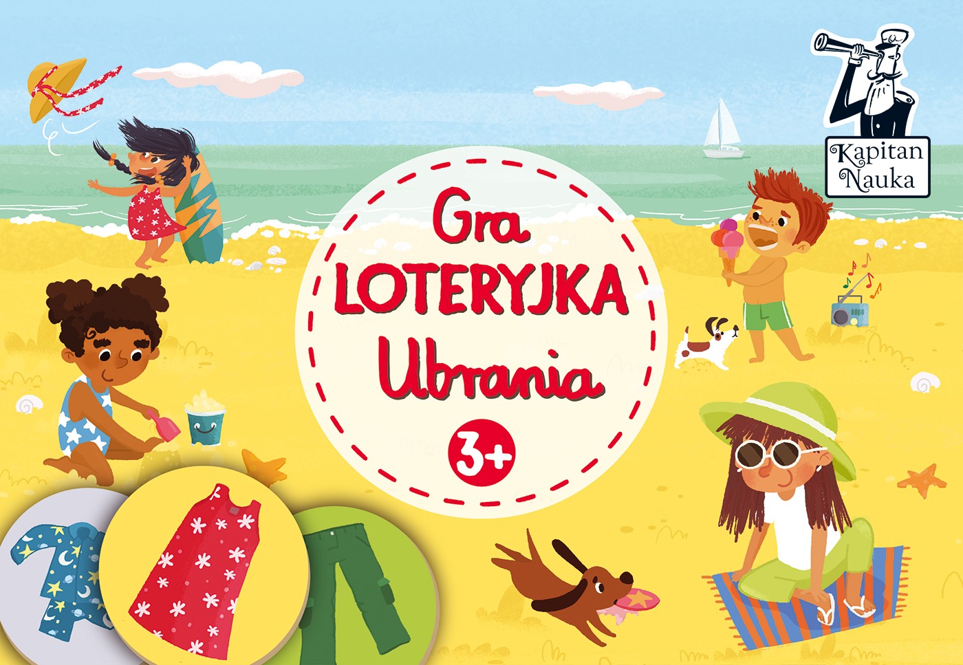 Gra loteryjka Ubrania 3+ Kapitan Nauka