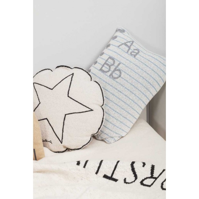 Lorena Canals Poduszka Bawełniana Knitted Notebook 30x45cm