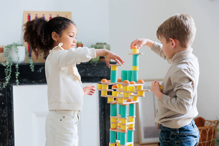 Oppi, Kreatywny Zestaw Konstrukcyjny Stix 108 el. 