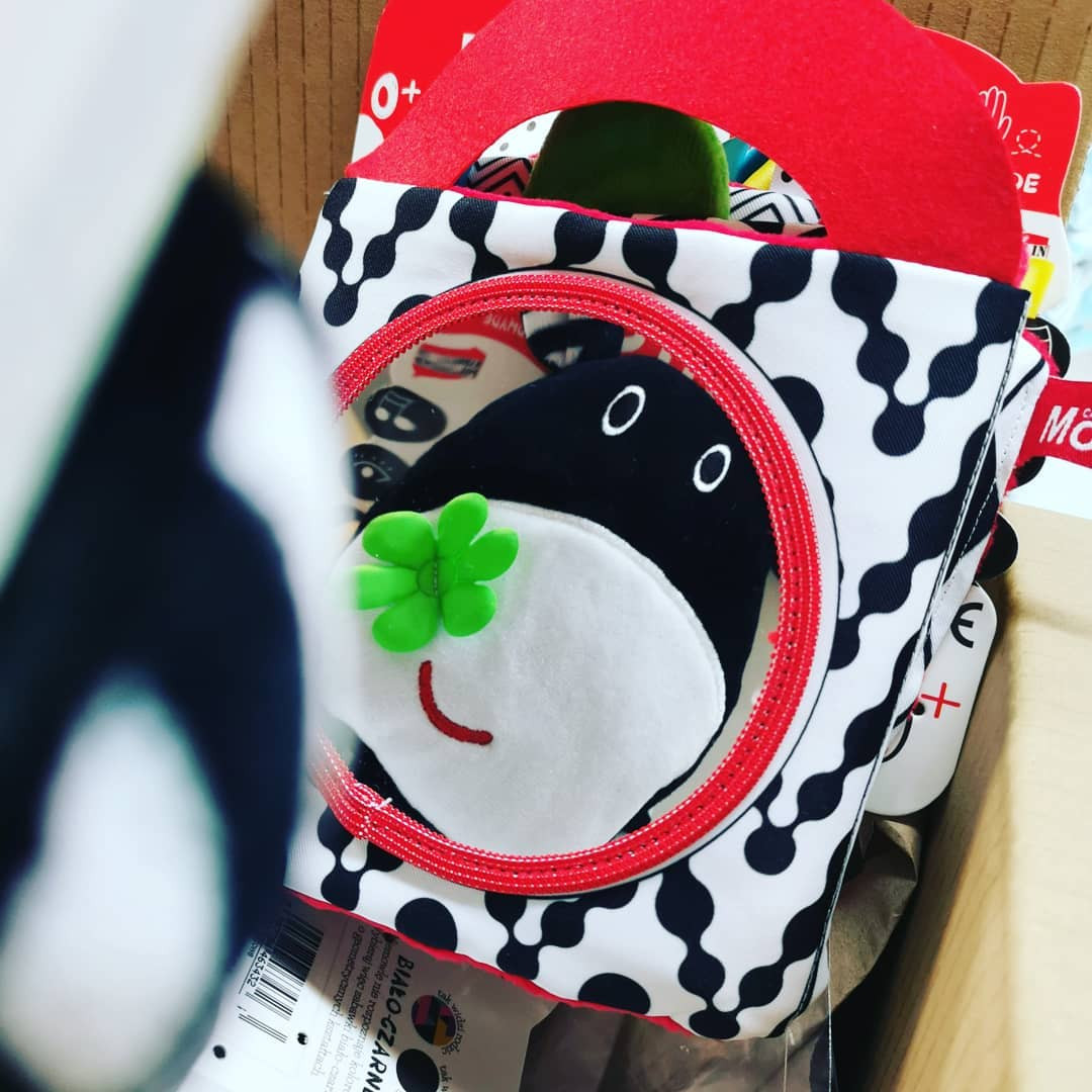 Mom's Care Książeczka do łóżeczka Króweczka 0+