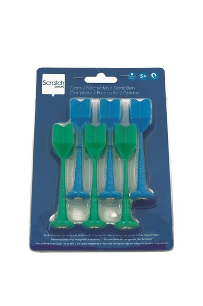 Scratch Lotki do Rzutek Magnetycznych Niebiesko-Zielone 5+