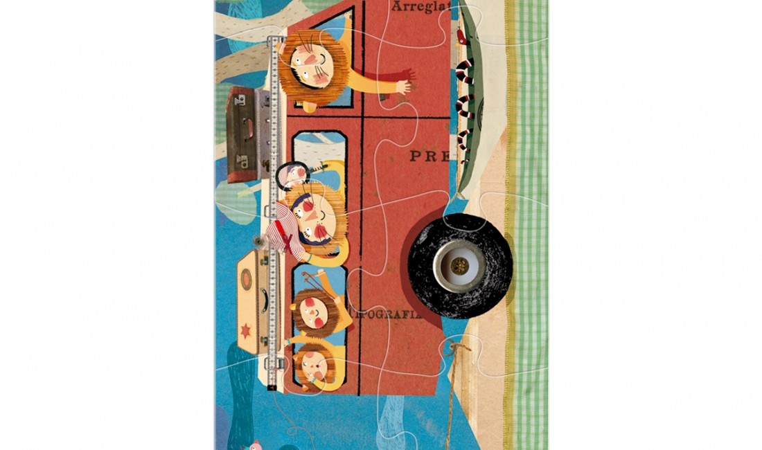 Londji Puzzle "Wesołe Miasto" 100el. 6+