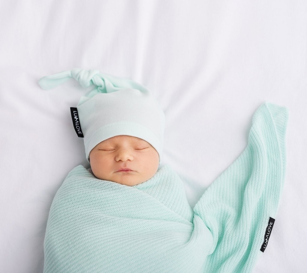 Lullalove Lekki Kocyk Mgiełka Bambusowy 90x90cm | Niemowlęta