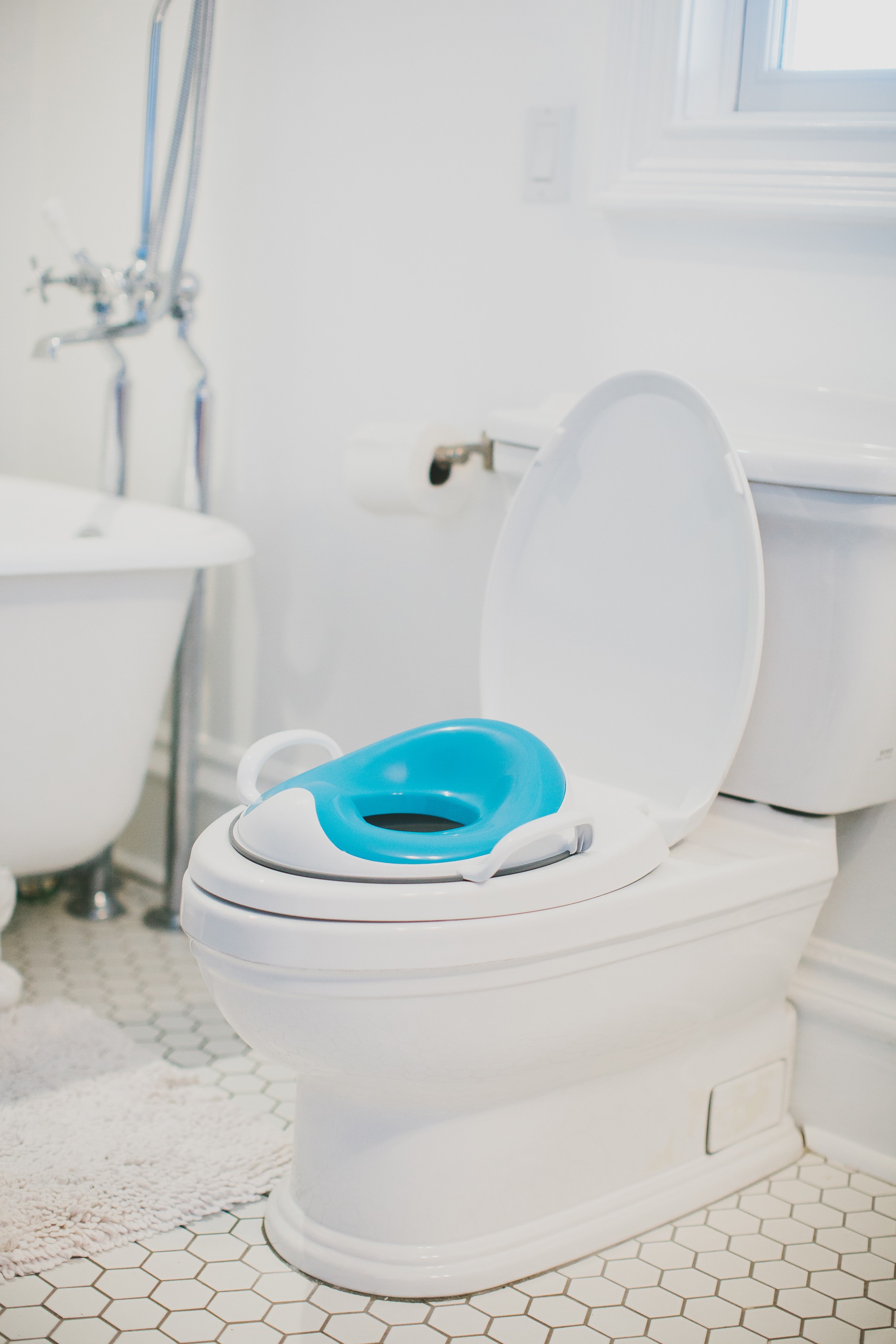 Nakładka na sedes weePOD trainer niebieska 1+