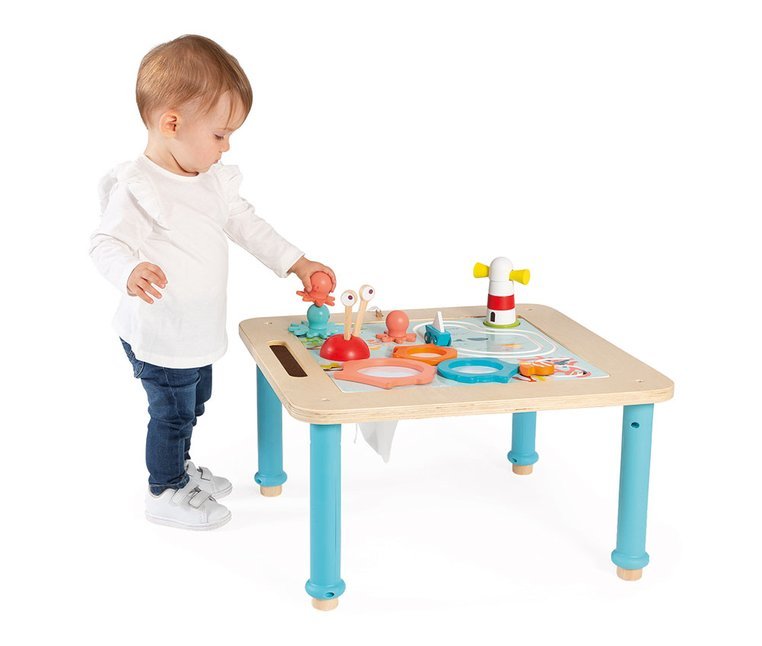 Janod Stolik Aktywizujący Drewniany 18 m+