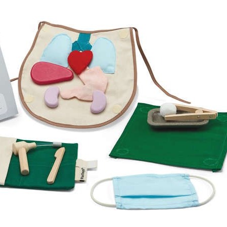 Plan Toys Zestaw Chirurgiczny Drewniany 3+