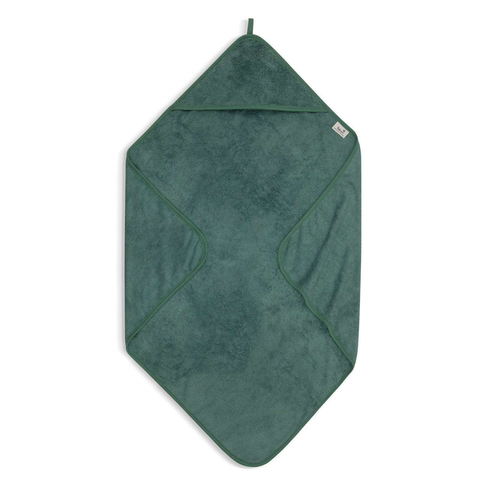 Timboo Bamboo Ręcznik z Kapturkiem Aspen Green 74x74cm